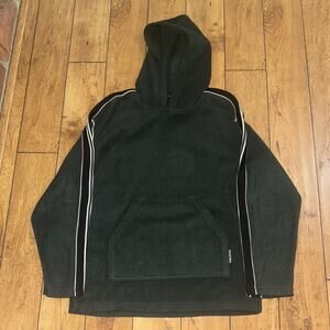 Vintage USA Olympic Fleece Pull Over Hoodie Green 20x25